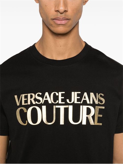 T-shirt uomo maniche corte Versace jeans Couture | 78GAHT05CJ00TG89
